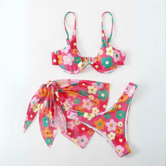 Biquíni Com Saída De Praia Ohana