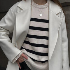 Suéter Feminino Listrado Flórida