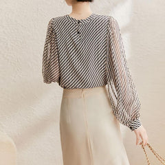 Blusa Feminina Manga Longa Angela