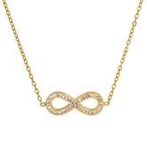 Colar Infinito Banhado a Ouro 18K