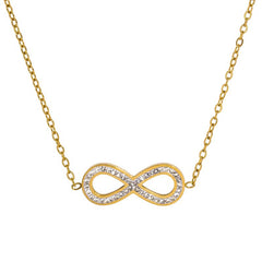 Colar Infinito Banhado a Ouro 18K