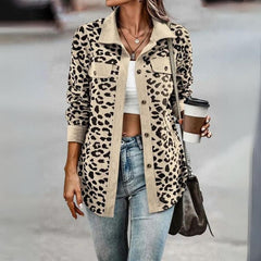 Casaco De Veludo Feminino Onça