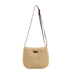 Bolsa Feminina De Palha Praia Mary