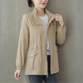 Casaco Feminino Acinturado Carolina FLASH