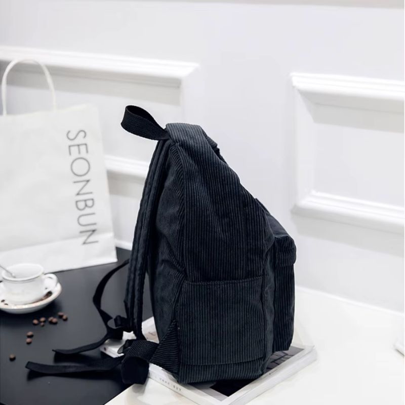 Mochila Feminina Veludo Mika