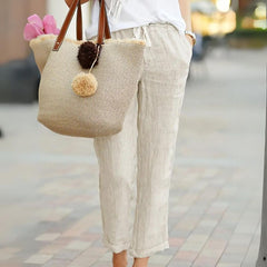 Calça Feminina De Algodão Manu FLASH