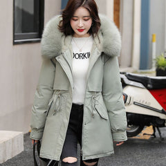 Casaco Parka Feminino Corta Vento Peluciado Flavia - Coradon