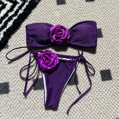 Biquíni Tomara Que Caia Com Flores Amélie