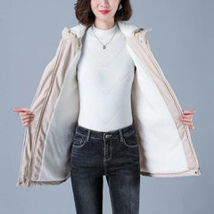 Jaqueta Parka Peluciada Feminina Flavia FLASH