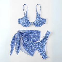 Biquíni Com Saída De Praia Ohana