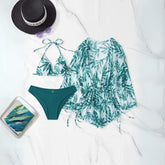 Biquíni Cortininha Com Saída De Praia