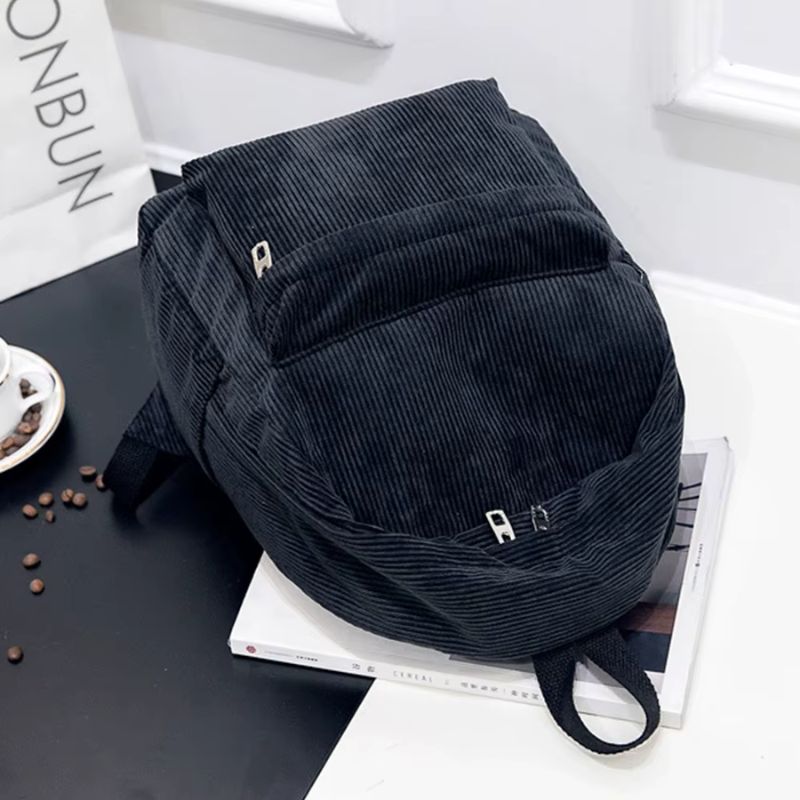 Mochila Feminina Veludo Mika