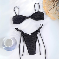 Biquíni Cortininha Com Brilho Maré