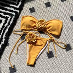 Biquíni Tomara Que Caia Com Flores Amélie