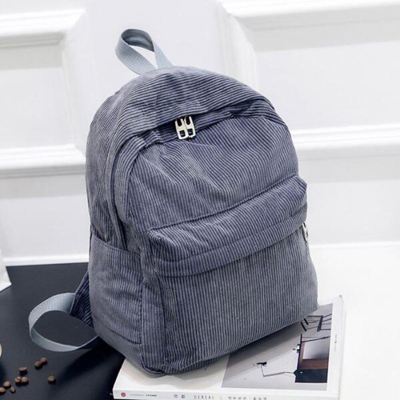 Mochila Feminina Veludo Mika