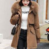 Casaco Parka Feminino Corta Vento Peluciado Flavia - Coradon