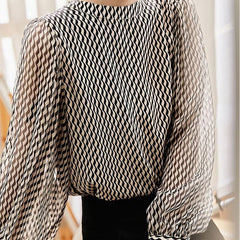 Blusa Feminina Manga Longa Angela