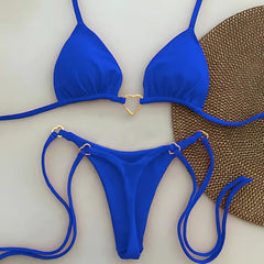 Biquíni Fio Dental Cortininha Heart