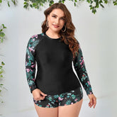 Tankini Short Floral Plus Size Marilene