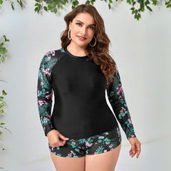 Tankini Short Floral Plus Size Marilene