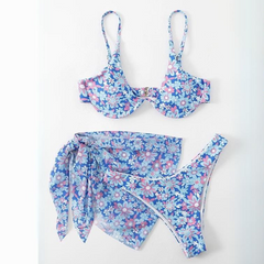 Biquíni Com Saída De Praia Ohana