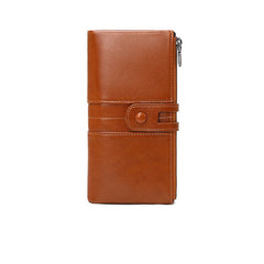 Carteira Feminina Couro Lisa Star