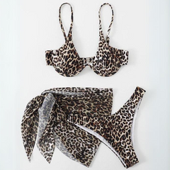 Biquíni Com Saída De Praia Ohana