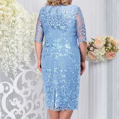 Vestido Curto De Festa Com Renda Marisa