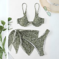 Biquíni Com Saída De Praia Ohana