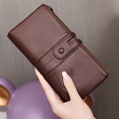 Carteira Feminina Couro Lisa Star