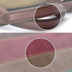 Bolsa Grande Feminina De Lona Rainbow