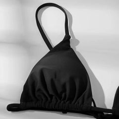 Conjunto Biquíni Cortininha Duas Calcinhas Areia