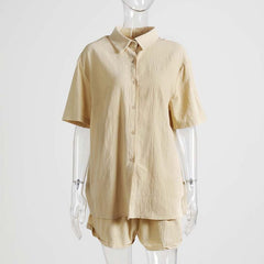 Conjunto Feminino Short e Blusa Valeau