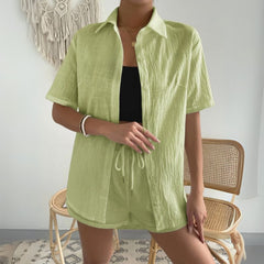 Conjunto Feminino Short e Blusa Valeau