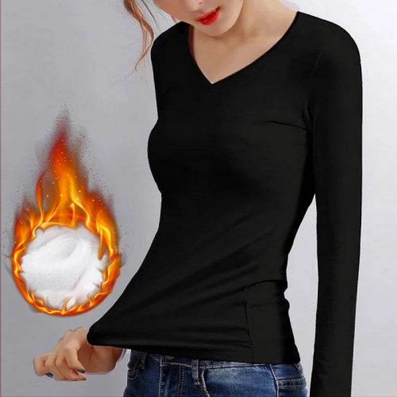 Blusa Feminina Térmica Manga Longa Hot - Coradon