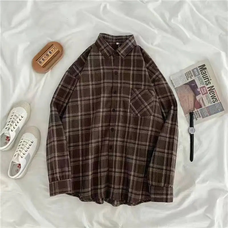 Camisa Feminina Xadrez Milley