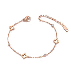 Pulseira Zircônia Banhado em Ouro 18K - Coradon