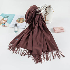 Cachecol Feminino Longo Cashmere