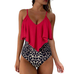 Maiô Feminino Com Babado Lia