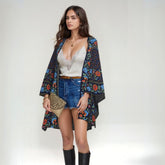 Kimono Feminino Manga 3/4 Ruth