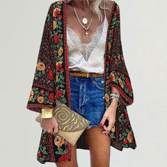 Kimono Feminino Manga 3/4 Ruth