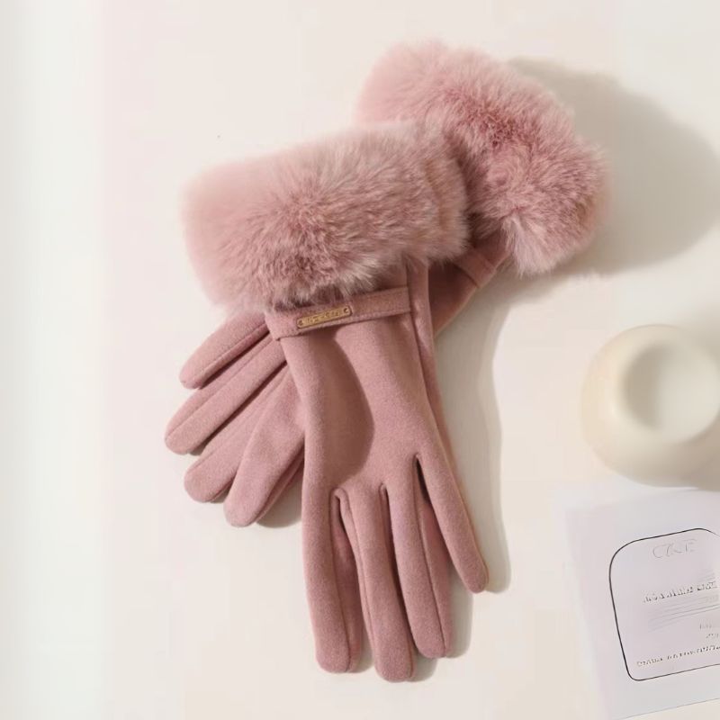 Luva-Termica-Peluciada-Touch-Screen-Flufy-rosa