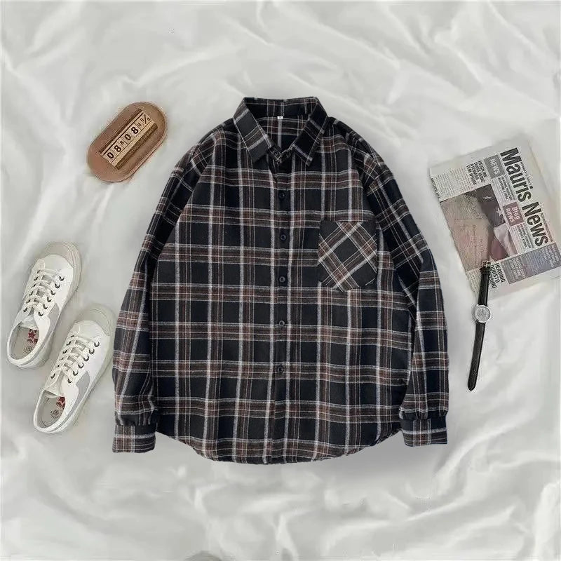 Camisa Feminina Xadrez Milley
