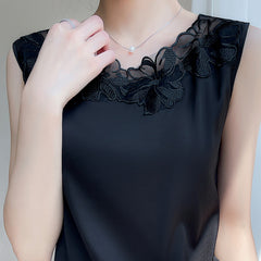 Regata Feminina De Seda Ivana