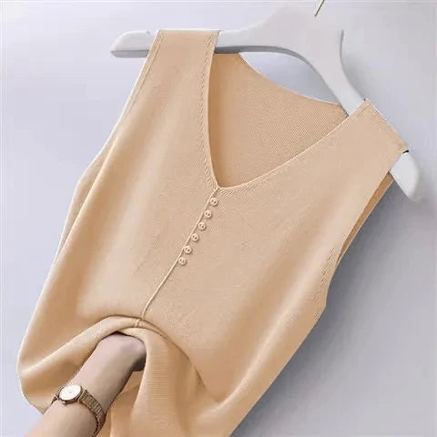 Regata Feminina Kezia Bege - Coradon