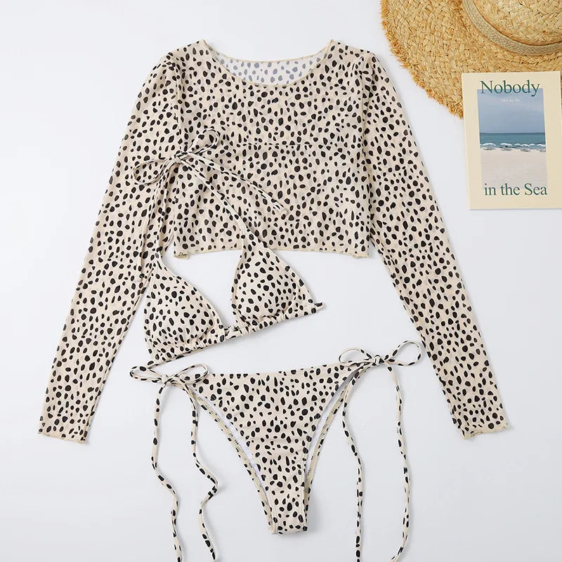 Conjunto Biquíni e Cropped Laura