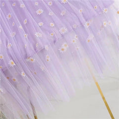 Saia Midi Com Tulê Anabela