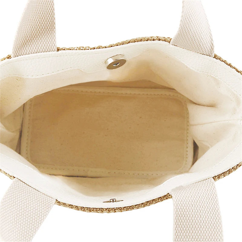 Bolsa De Praia Palha Veraneio