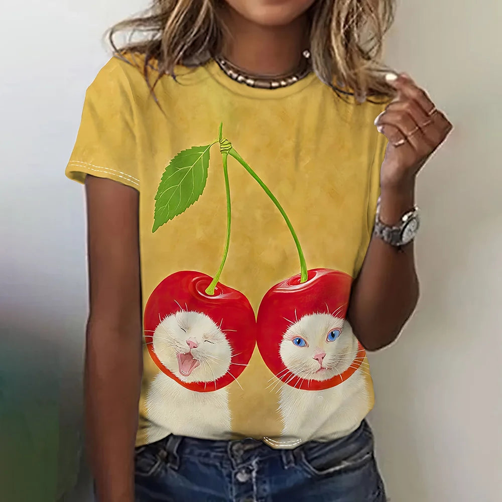 Blusa Feminina Manga Curta La Femme