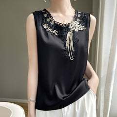 Regata Feminina De Seda Kiara